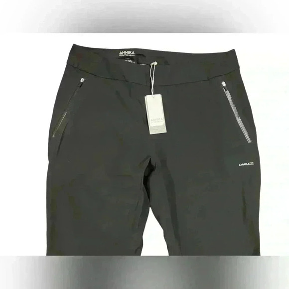 NWT Annika Cutter and Buck CB WeatherTech Black Pants Size Large - Picture 2 of 9